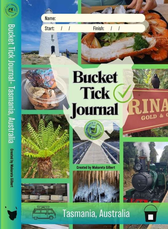 Bucket Tick Journal - Tasmania, Australia - Paperback